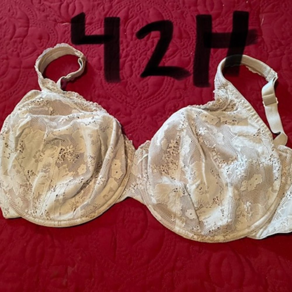 Cacique underwire lace bra 42H